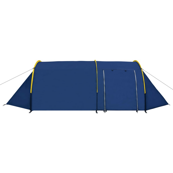 vidaXL Camping Tent 4 Persons Navy Blue/Yellow