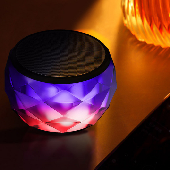 Candylight LED Stereo Bluetooth Mini Speaker And MP4 Player