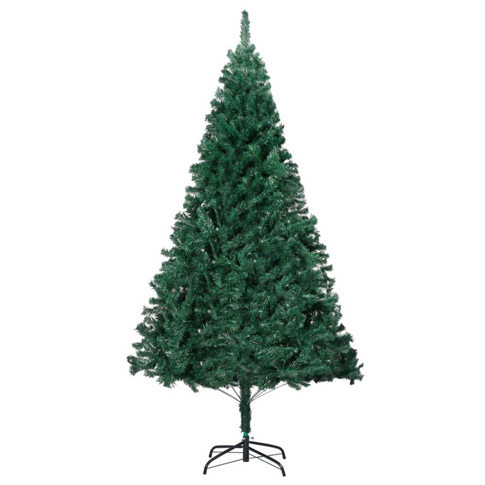 vidaXL Artificial Christmas Tree with Thick Branches Green 59.1" PVC, 321034