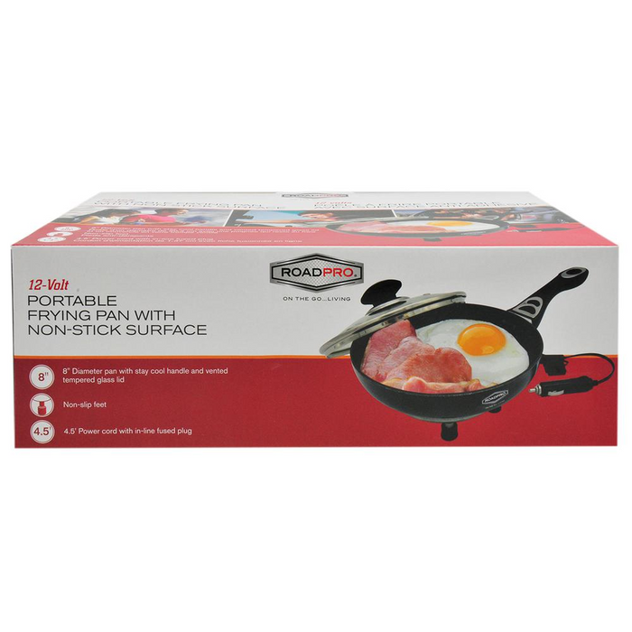 12-Volt Portable Frying Pan  Non-Stick