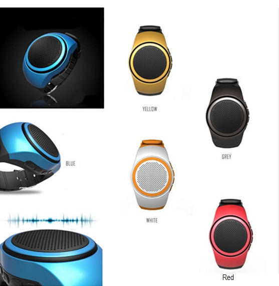 Jogging Buddy Bluetooth Smart Speaker W/FM Radio Watch Style And More