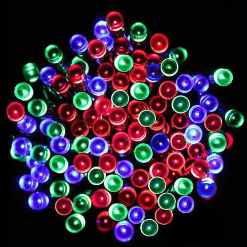 Colorful Firefly - Solar mini LED Christmas lights on Strings