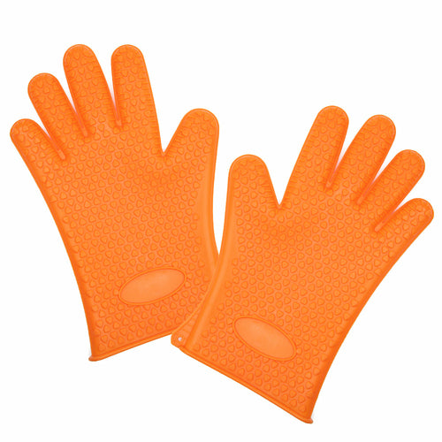 L'Chaim Meats Silicone Heat Resistant Gloves Oven Grill Pot Holder Mitt Kitchen SP