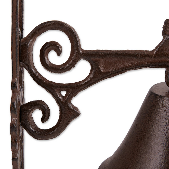 Wall-Mounted Cast Iron Rooster Bell